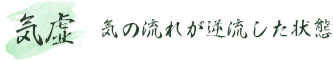 気虚 （気が不足している）
